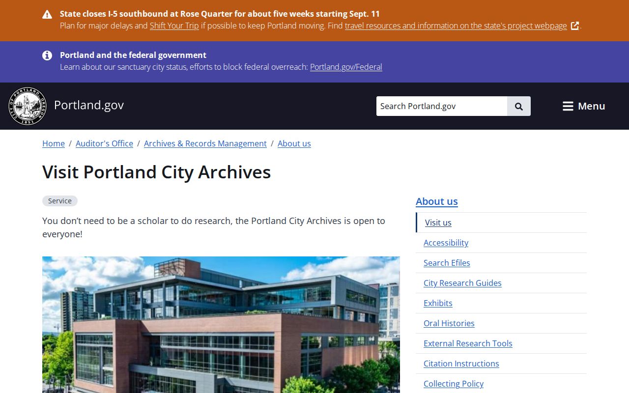 Multnomah County city directory holdings at Portland City Archives