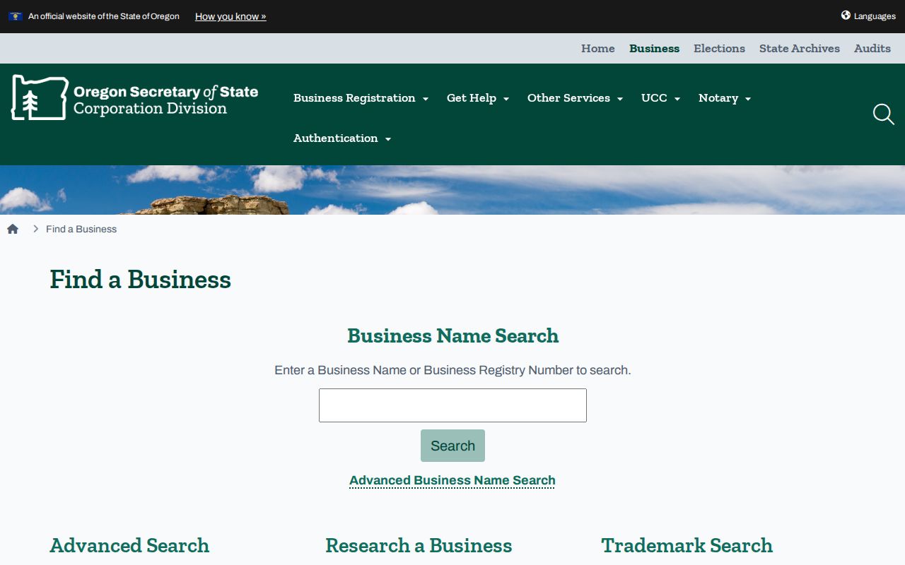 Multnomah County residents directory Oregon business search screen